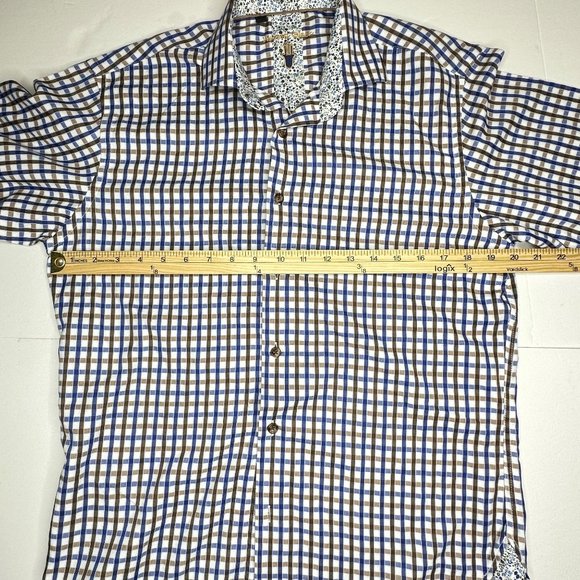 VISCONTE BLACK - Men's long sleeve shirt.‎ Size Small. - Picture 5 of 6